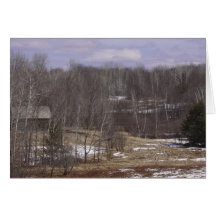 Springtime in Vermont Greeting Cards