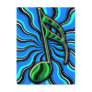 Springtime Semiquaver -  16th Note Music Symbol Post Cards
