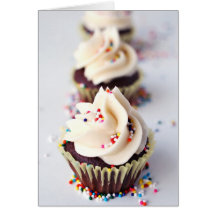 Sprinkle Cupcakes Greeting Card