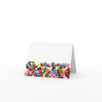 Sprinkles Filled Card