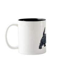 Spunky Scottie Dog Coffee Mugs