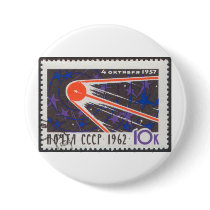 Sputnik 1 5th Anniversary 1962 Pins