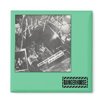 Sq. Magnet Alleycats Nothing (B&W) Dangerhouse