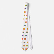 Sqaure Rainbow Tie