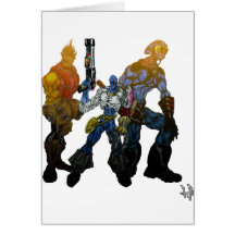 SQUAD 'M' GREETING CARDS