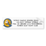 Squadron Patch, WORLD  FAMOUS  GOLDEN  DRAGONSU... bumper stickers