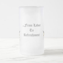 Square and Compass Beer Glass Coffee Mugs