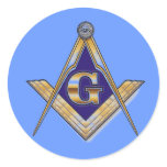 Square and Compass Sticker