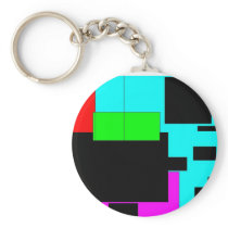 square attack keychain