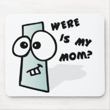 Square Cartoons Mouse Pads