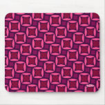 Square Clover Berry Mouse Mat