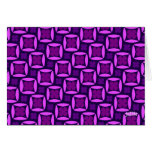 Square Clover Purples cards