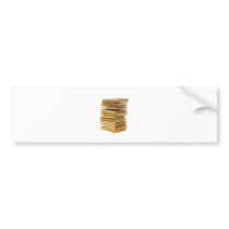Square crackers bumper sticker