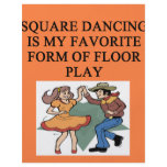 SQUARE dancing lovers joke flyers