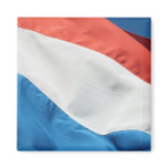 Square Holland Flag Fridge Magnets
