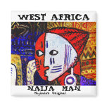 Square Magnet - naija man 
