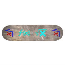 Square Root Function Skateboard