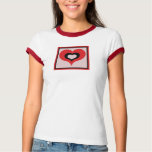 Squared heart t-shirts