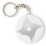 Squared ninja star keychains