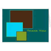 Squared Thank You Card