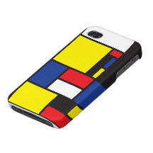 Squares iPhone 4/4S Cover