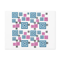 squares post card