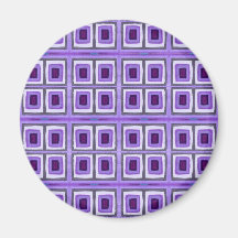Squares Refrigerator Magnet