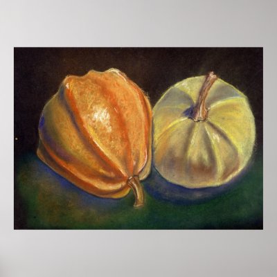 Squash Poster by JenuArt