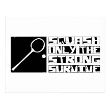 Squash Survive Post Cards