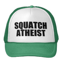 Squatch Atheist Mesh Hats