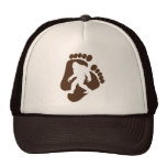 Squatch Footprints Trucker Hat
