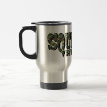 Squatch Hunter - Camo Pattern Mugs