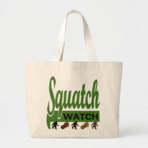 Squatch Watch Canvas Bags