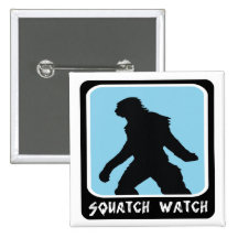 Squatch Watch - Sasquatch BigFoot Hunter Pins