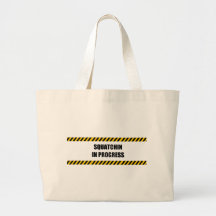 Squatchin in Progress Bag