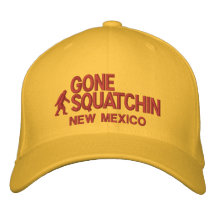 Squatchin & your state personalised embroidered hat