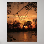 Squaw Creek Sunset Poster posters