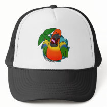 Squawking Sun Conure