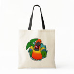 Squawking Sun Conure Tote Bag