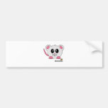 Squeakie Pudgie Pet Bumper Sticker