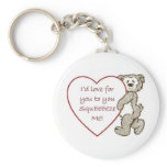 Squeeze Me Bear Keychain