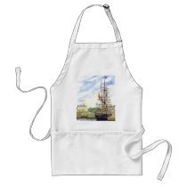 'Squeezing Through' Apron