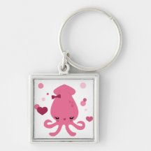 Squid Cutie Key Chains