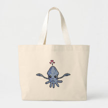 Squid Love Canvas Bag