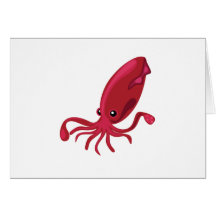 Squid - My Conservation Park Greeting Card