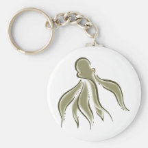 Squid Squids Octopus Octopi Octopuses Ocean Animal Keychains