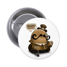 SQUIDTANK's 1930's Gentlesquid Button