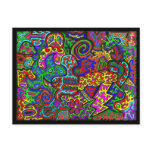 Squiggly Madness postcards
