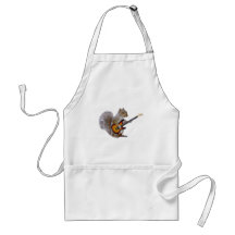 Squirrel Guitar Apron