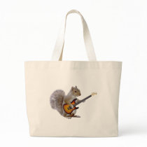 Squirrel Guitar Canvas Bag